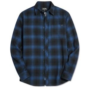 Billabong Big & Tall Coastline Flannel Shirt - NWT Mens 5XL Multi - #48635-E5